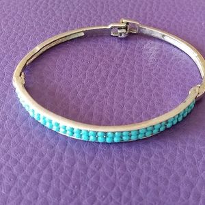 Turquoise beaded bracelet